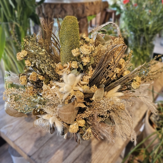 Bouquet séché naturel