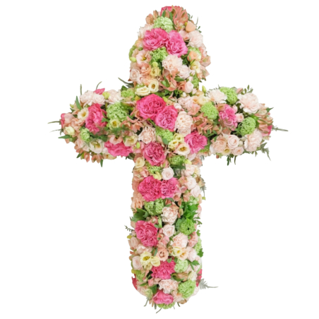 Croix rose