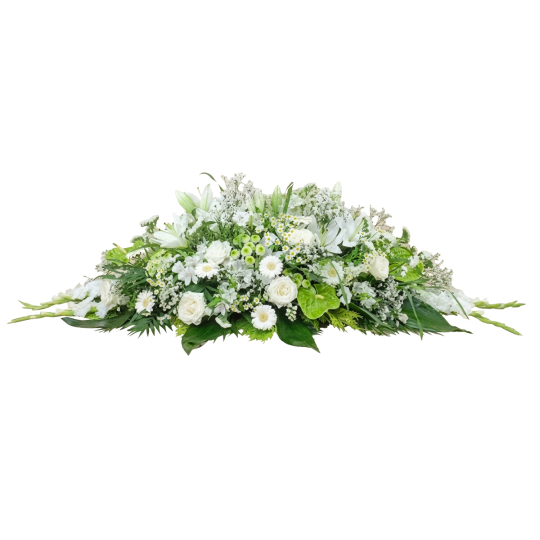 Raquette losange blanche