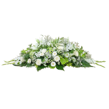 Raquette losange blanche