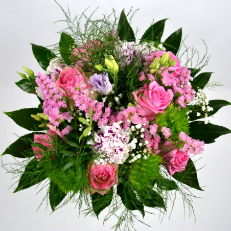 Bouquet rond douceur (Taille M 40&euro;)