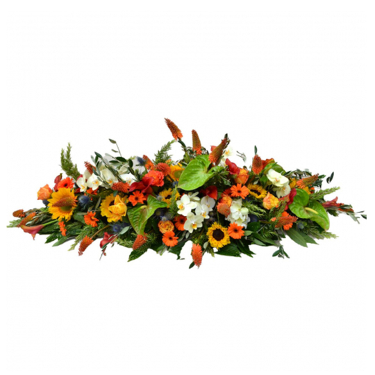 Raquette losange orange